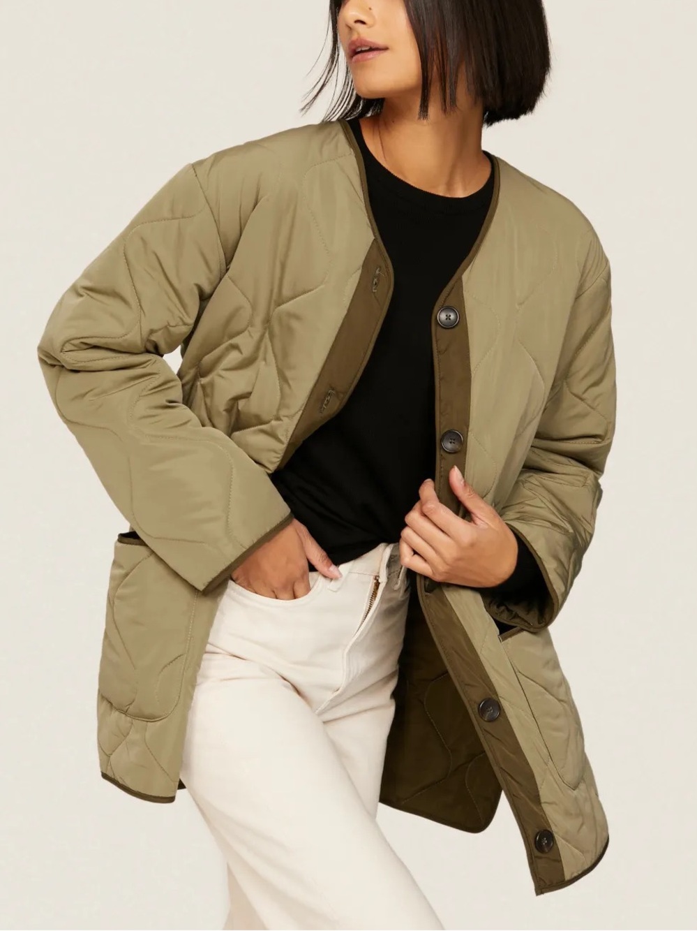 Rails, Elin Jacket, Sage, Small